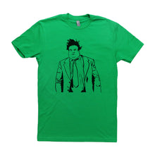 Load image into Gallery viewer, Green Adult Unisex T-Shirt with Chris Farley Graphic