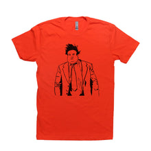 Load image into Gallery viewer, Orange Adult Unisex T-Shirt with Chris Farley Graphic