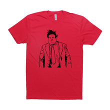 Load image into Gallery viewer, Red Adult Unisex T-Shirt with Chris Farley Graphic