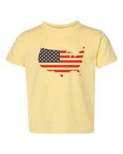 Load image into Gallery viewer, American Flag Map / Youth / Toddler Crew Neck - Baffle