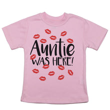 Load image into Gallery viewer, Auntie Was Here - Toddler T-Shirt - Baffle
