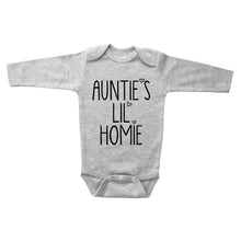 Load image into Gallery viewer, AUNTIE'S LIL HOMIE - Basic Onesie - Baffle