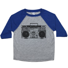 Load image into Gallery viewer, Boombox - Toddler Raglan T-Shirt - Baffle