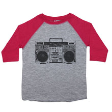 Load image into Gallery viewer, Boombox - Toddler Raglan T-Shirt - Baffle