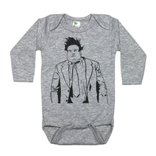 Load image into Gallery viewer, Chris Farley - Long Sleeve Baby Onesie - Baffle