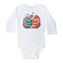Load image into Gallery viewer, CUTE VALENTINE'S DAY CHICKENS - Basic Onesie - Baffle