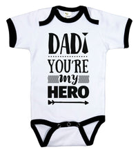 Load image into Gallery viewer, Dad You're My Hero / Ringer Onesie - Baffle