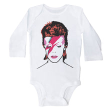 Load image into Gallery viewer, David Bowie - Long Sleeve Baby Onesie - Baffle