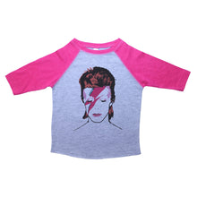 Load image into Gallery viewer, David Bowie - Toddler Raglan T-Shirt - Baffle