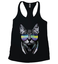 Load image into Gallery viewer, DJ Cat - Women's Boyfriend T-Shirt - Baffle