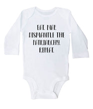 Load image into Gallery viewer, EAT. NAP. DISMANTLE THE PATRIARCHY. REPEAT / Basic Onesie - Baffle