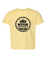 Load image into Gallery viewer, Happy Father's Day - Crown / Youth / Toddler Crew Neck - Baffle