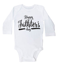 Load image into Gallery viewer, Happy Father's Day - Cursive / Basic Onesie - Baffle