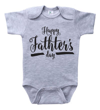 Load image into Gallery viewer, Happy Father's Day - Cursive / Basic Onesie - Baffle