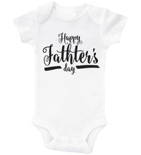 Load image into Gallery viewer, Happy Father's Day - Cursive / Basic Onesie - Baffle