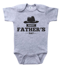 Load image into Gallery viewer, Happy Father's Day - Hat / Basic Onesie - Baffle