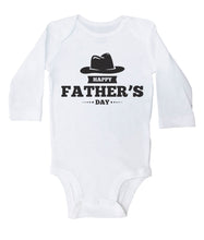 Load image into Gallery viewer, Happy Father's Day - Hat / Basic Onesie - Baffle