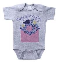 Load image into Gallery viewer, Happy Women's Day - Flowers in Envelope / Basic Onesie - Baffle