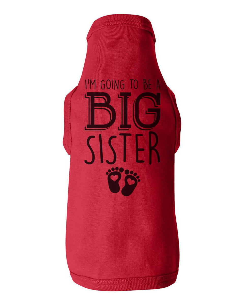 dog shirt that says big sister