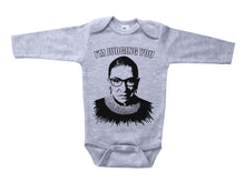 Load image into Gallery viewer, I'm Judging You - RBG Ruth Bader Ginsburg / Basic Onesie - Baffle