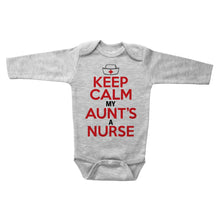 Load image into Gallery viewer, KEEP CALM MY AUNT'S A NURSE - Basic Onesie - Baffle