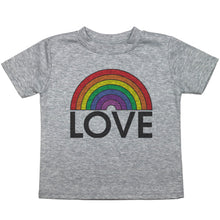 Load image into Gallery viewer, Love Rainbow - Toddler T-Shirt - Baffle