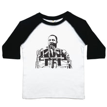 Load image into Gallery viewer, Martin Luther King Jr. - Toddler Raglan T-Shirt - Baffle