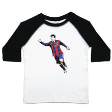 Load image into Gallery viewer, Messi - Toddler Raglan T-Shirt - Baffle