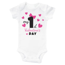 Load image into Gallery viewer, MY 1ST VALENTINE'S DAY - Basic Onesie - Baffle