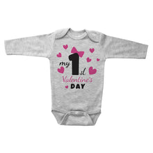 Load image into Gallery viewer, MY 1ST VALENTINE'S DAY - Basic Onesie - Baffle