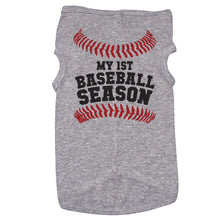 Load image into Gallery viewer, My First Baseball Season - Dog Tank - Baffle