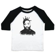 Load image into Gallery viewer, Ol' Dirty Bastard - Toddler Raglan T-Shirt - Baffle