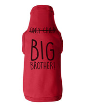 Load image into Gallery viewer, Only Child, Big Brother / Dog Shirt - Baffle