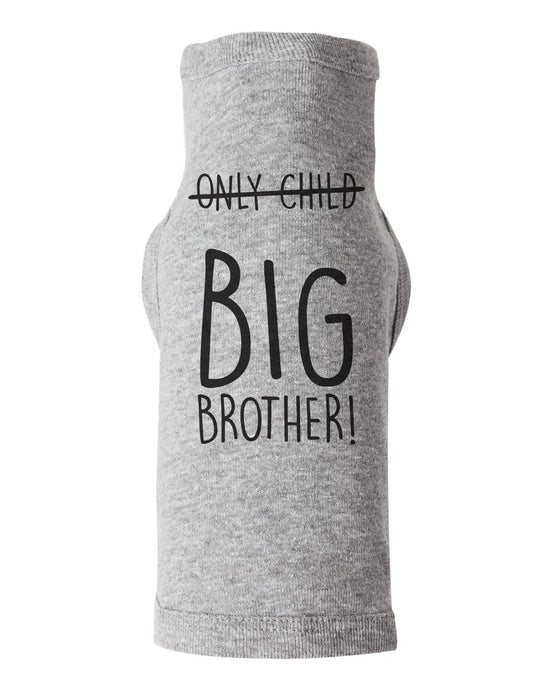 Only Child, Big Brother / Dog Shirt - Baffle