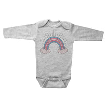 Load image into Gallery viewer, PASTEL VALENTINE'S RAINBOW - Basic Onesie - Baffle