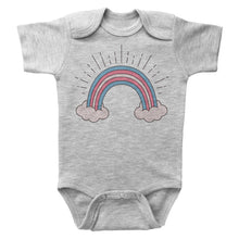 Load image into Gallery viewer, PASTEL VALENTINE'S RAINBOW - Basic Onesie - Baffle