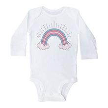 Load image into Gallery viewer, PASTEL VALENTINE'S RAINBOW - Basic Onesie - Baffle