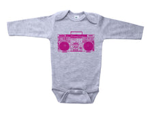 Load image into Gallery viewer, PINK BOOMBOX / 90'S Inspired Baby Onesie - Baffle