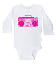 Load image into Gallery viewer, PINK BOOMBOX / 90'S Inspired Baby Onesie - Baffle