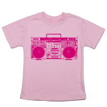 Load image into Gallery viewer, Pink Boombox - Toddler T-Shirt - Baffle