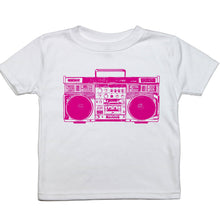 Load image into Gallery viewer, Pink Boombox - Toddler T-Shirt - Baffle
