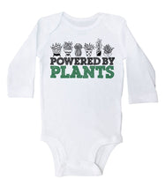 Load image into Gallery viewer, POWERED BY PLANTS - Basic Onesie - Baffle