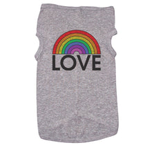 Load image into Gallery viewer, Rainbow Love - Dog T-Shirt - Baffle