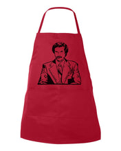 Load image into Gallery viewer, Ron Burgundy - Adult Apron - Baffle