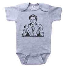 Load image into Gallery viewer, Ron Burgundy - Baby Onesie - Baffle