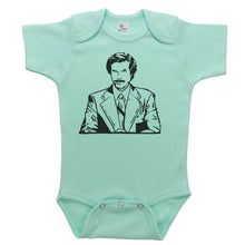 Load image into Gallery viewer, Ron Burgundy - Baby Onesie - Baffle