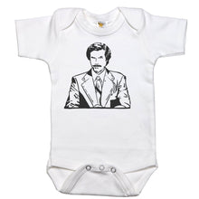 Load image into Gallery viewer, Ron Burgundy - Baby Onesie - Baffle