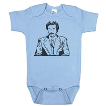Load image into Gallery viewer, Ron Burgundy - Baby Onesie - Baffle