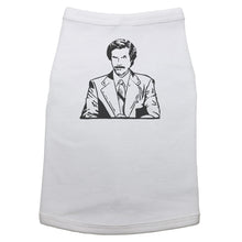 Load image into Gallery viewer, Ron Burgundy - Dog T-Shirt - Baffle
