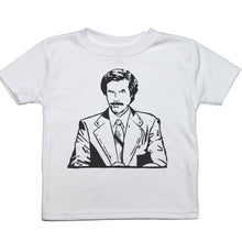 Load image into Gallery viewer, Ron Burgundy - Toddler T-Shirt - Baffle